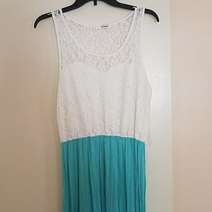 SOLD - Maxi dress with see through back